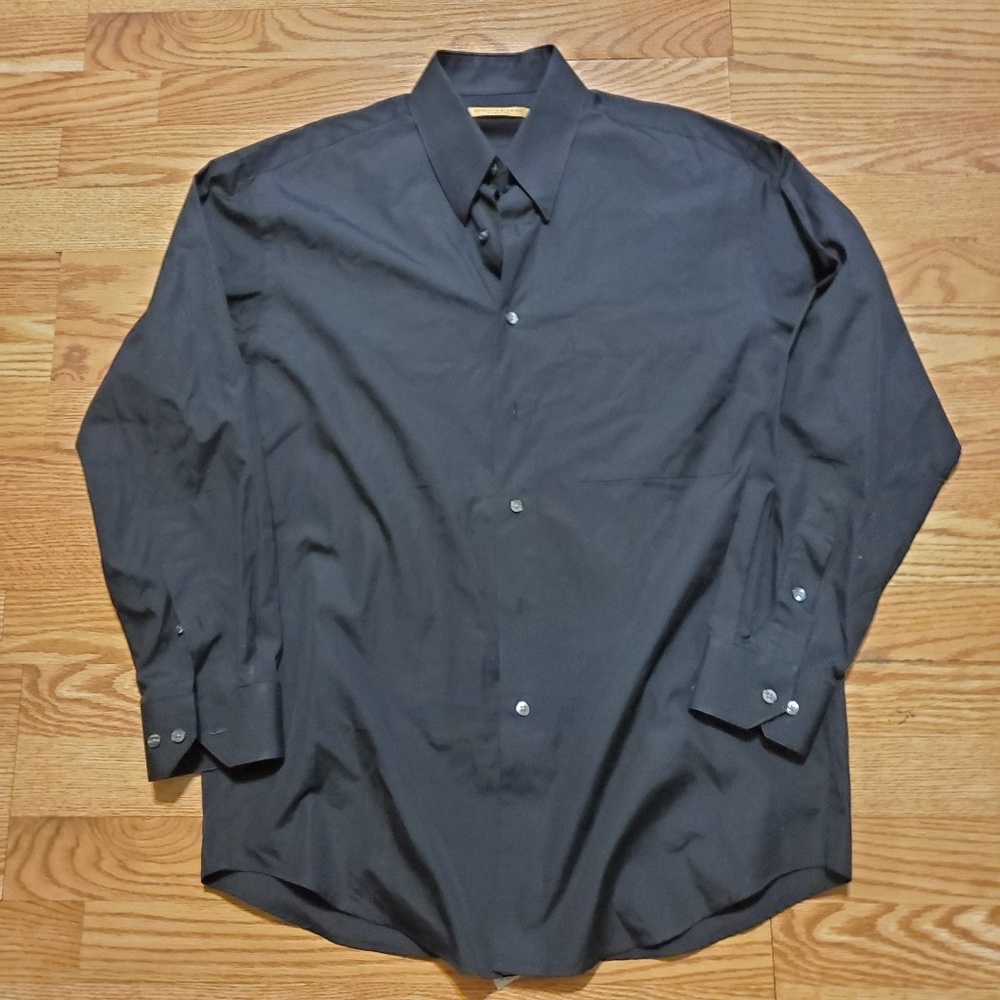 Donna Karen Button Down Shirt 15.5 x 32-33